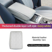 (HOT bicouche A 1 pièces) Pour BYD Song plus EV 2022-2023 Accessoires Voiture Cuir À Mémoire De Forme