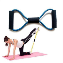 Motståndsband Träningspass Träningsrör 8 Typ Stretch Mode Yoga Fitness Latexsladd
