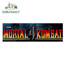 (Style B)EARLFAMILY 13cm Mortal Kombat Logo Gorf Wizz Quiz Arcade Game Autocollant de voiture Personnalité