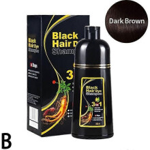 Shampooing colorant pour cheveux blancs de Chine de type B, crème colorante naturelle pour cheveux,
