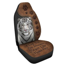 (4) Funda de asiento de coche G99F con estampado animal, color, juego completo, buen ajuste para vehículo