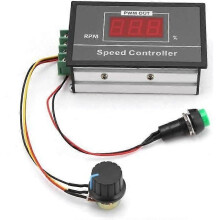 DC 6-60V 12V 24V 36V 48V 30A PWM DC-motortoerentalregelaar