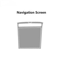 (Écran de navigation) Pour Hyundai Tucson 2021, console centrale intérieure de voiture, film de protection