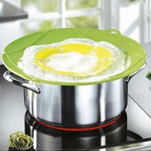 Couvercle anti-débordement - Silicone alimentaire - Convient à toutes les casseroles et micro-ondes