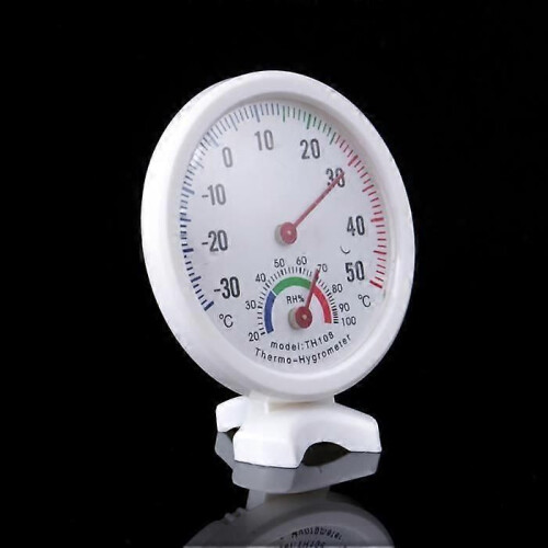 Termometer/Hygrometer - TH-108 - Mini Portable - Analog - Inomhus/Utomhus - 7,5 cm