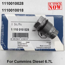 Op voorraad 1110010028 Common Rail Drukbegrenzingsklep 1110010018 1110010015 Voor Dodgee Cumminss Diesel