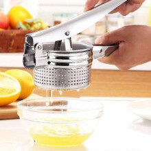 Presse-agrumes manuel en acier inoxydable pour purée de pommes de terre