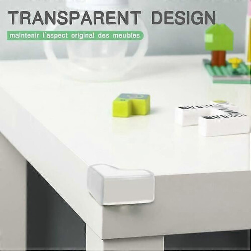 [Lot de 10] Protections d'angle de table pour la sécurité des bébés, protections d'angle de meubles 2