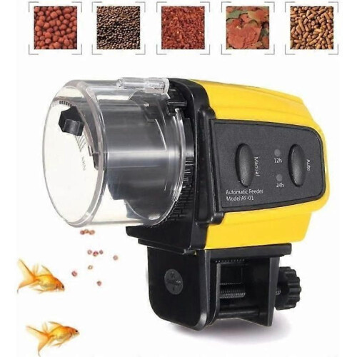TEMPSA Distributore automatico di cibo per pesci con timer regolabile per acquario
