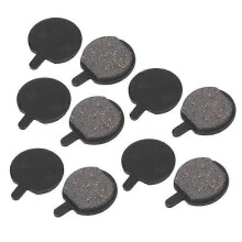 Qiilu Cycling Disc Brake Pad 5 Par L-02 Black Resin Durable Mute MTB Disc Brake Pad Cykel Cykel