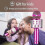 Microfono per karaoke per bambini, microfono wireless, microfono per bambini per ragazze che cantano 4