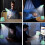 LED table lamp 3 lighting modes and touch sensor dimmable for reading studying workinggreen 4