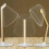 (C-Straight)Modern Led Desk Lamp 3D Visual Bend Study Read Table Wooden Bracket Acrylic Board Creative 3