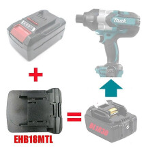 EHB18MTL Adapterkonverter für Elektrowerkzeuge, verwendet Einhell 18-V-Lithium-Ionen-Akku auf einer