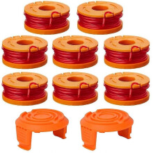 5/10 st Trimmer Spool Line Spollock Lock Set For Worx WA0010 Ersättningsspolar String Trimmer Garden