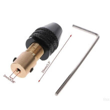 (02)0,3-3,5 mm Mini mandrin de serrage universel pour petite perceuse électronique, ensemble d'outils
