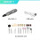 (PSD-001-SET1) Mini perceuse sans fil, outils électriques, perceuse électrique 3,6 V, meuleuse, ensemble 1