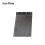 (Plaque de fer) Pour ponceuse à bande, plaque de fer/caoutchouc/carbone graphite, 4 trous, pour modèles 1