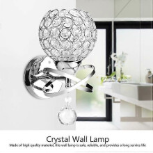 TMISHION Applique murale en cristal Lampe murale en cristal moderne Veilleuse de chevet Chambre Salon