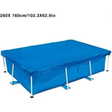 260cmx160cm Beschermhoes voor rechthoekig zwembad Blauw