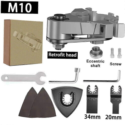 (Amoladora angular M10)Amoladora angular profesional convertida en herramientas multifuncionales Universal