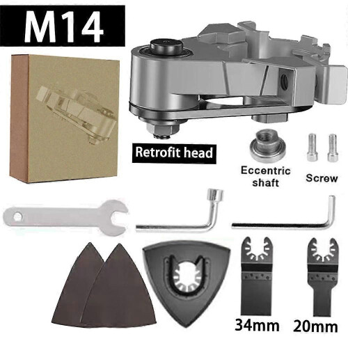 (M14- Amoladora angular) Amoladora angular profesional convertida en herramienta multifuncional Universal