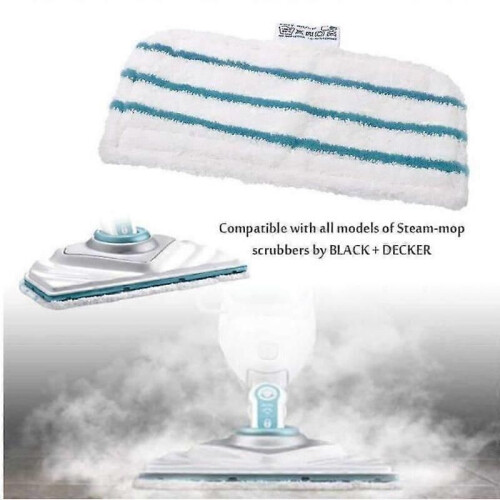 Lot de 5 chiffons en microfibre de rechange pour balais à vapeur 1