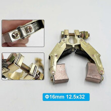 (12.5x32 J164 102A)12.5x32 10x25 6.5x20 Carbon Brush Holder 64A 100A for Slip Ring Motor J164 High Power