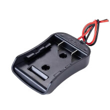 (1 st zwart) Voor Dewalt 18V/20V Max batterijadapters Dock Power DIY batterijconverterconnector 12AWG