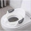 Riduttore per WC per bambini - Marca - Modello - Sedile per WC con cuscino e maniglia - Bianco 1