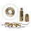 (5.05mm)7PCS/Set Electric Drill Bit Kit Chuck Adapter Collet 0.5-3mm Mini Drilling Tool Drill Folder 1