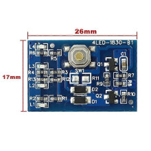(A) Piirilevyn piirilevy/LED Makita 18V Bl1830 Bl1840 Bl1850 sähkötyökaluille litiumakun suojaus