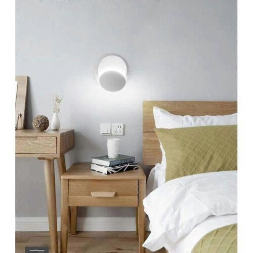 Appliques murales d'intérieur LED 5 W, applique murale moderne, blanc chaud, créative, Eclipse, 2 en 1