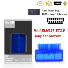 (Blå 1st kartong)ELM327 V1.5 PIC18F25K80 Skanneradapter OBD 2 OBD2 ELM 327 V1 5 Bildiagnostik Auto