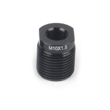 (M10x1.5)aluminum alloy shift knob adapter with inside thread M8*1.25/M10*1.25/M10*1.5/M12*1.25 for