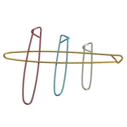 8Pcs Aluminum Stitch Stoppers Knitting Needles Crochet Basic Tools 4 Sizes Random Color 2