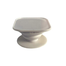 (white)Mobile Phone Holder Stands Telescopic Folding Phone Car Tools Mount Phone Back Sticker Pad Bracket