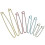 8Pcs Aluminum Stitch Stoppers Knitting Needles Crochet Basic Tools 4 Sizes Random Color 1