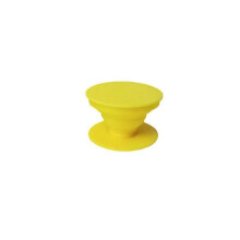 (yellow)Mobile Phone Holder Stands Telescopic Folding Phone Car Tools Mount Phone Back Sticker Pad Bracket