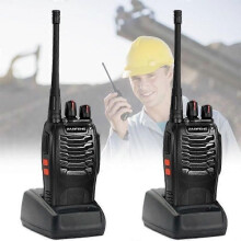 Baofeng BF-888s 2PCS Walkie Talkie UHF 400-470MHZ 2 Way Radio 16CH 5W Long Range ARVA
