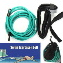 Schwimmgürtel für stationäres Widerstandstraining, elastische Bremsschnur für Erwachsene und Kinder