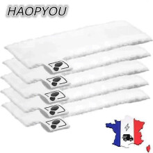 HAOPYOU-5 Pack Mikrofaser Hauben für Karcher Easy Fix SC2 SC3 SC4 SC5 Dampf Reiniger Ersatz Tücher