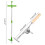 Aluminum Manual Weeder Forked Grass Puller Lawn Root Remover Portable Gardening Tools with 3 Claws 2