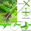 Aluminum Manual Weeder Forked Grass Puller Lawn Root Remover Portable Gardening Tools with 3 Claws 4