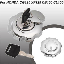 Motorfiets aluminium brandstoftankdop afdichting schakelaar sleutel slot kit voor HONDA CG125 XF125