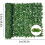 Artificial Leaf Fence Artificial Balcony Fence Privacy Balcony Screen Artificial Leaf Rolls for Decor 1