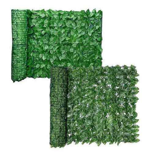 Artificial Leaf Fence Artificial Balcony Fence Privacy Balcony Screen Artificial Leaf Rolls for Decor 1
