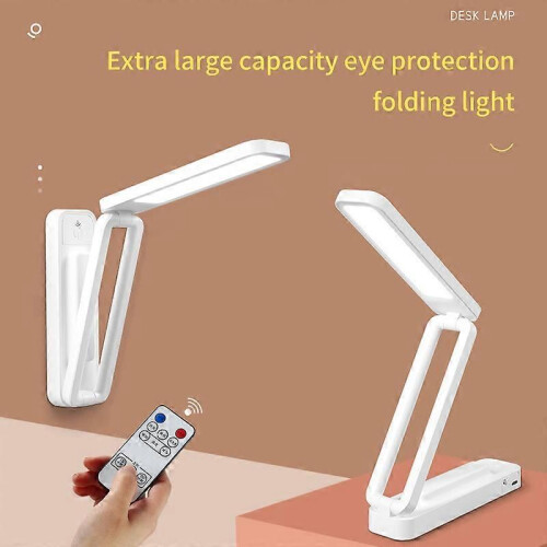 (Greenremote control)2023 New Portable Foldable Lamp USB Charging Type Fold LED Desk Lamp Energy Saving 2