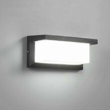 Applique murale d'extérieur LED moderne 30 W, étanche IP65, aluminium anthracite, éclairage décoratif
