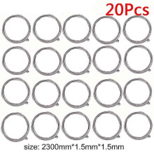 (20 stuks zilver 2,3 m) 2,3 m Mountain Road Fiets Rem Binnenlijn MTB Vouwfiets Shifter Versnellingsrem